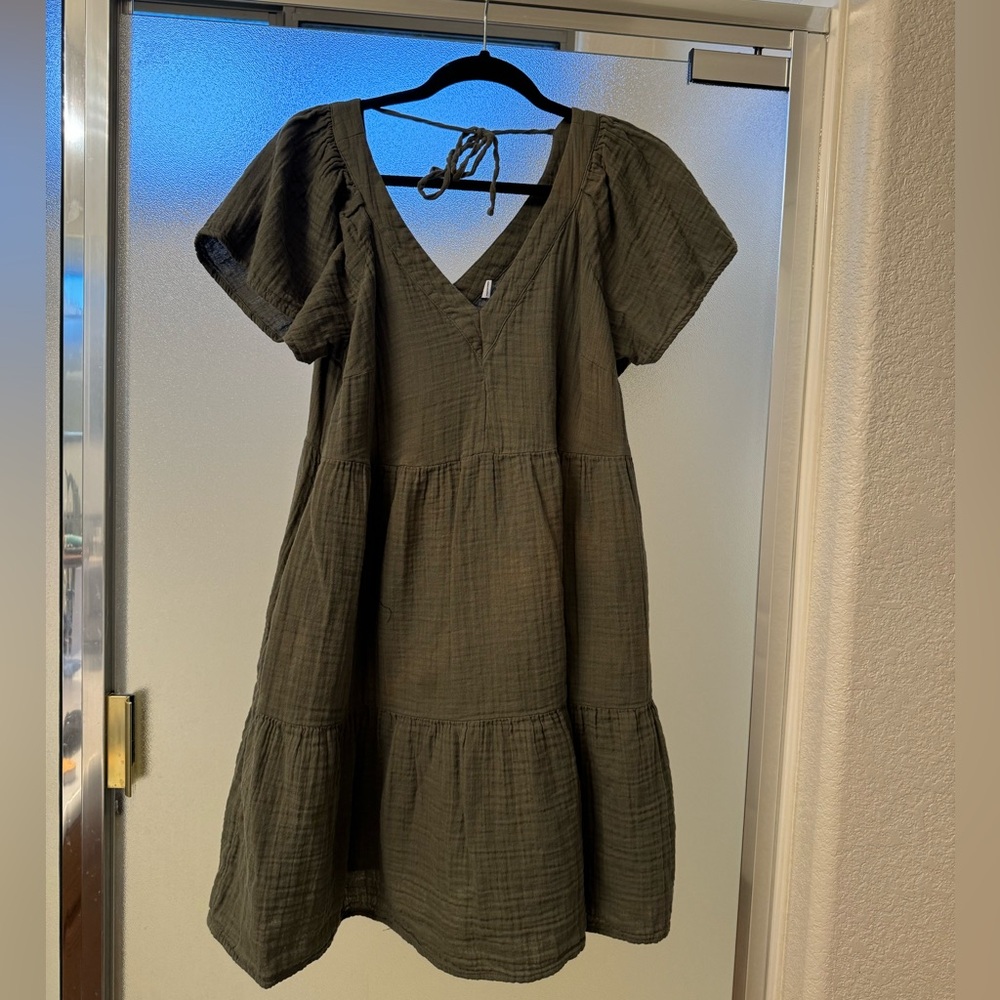 Green Mini Dress